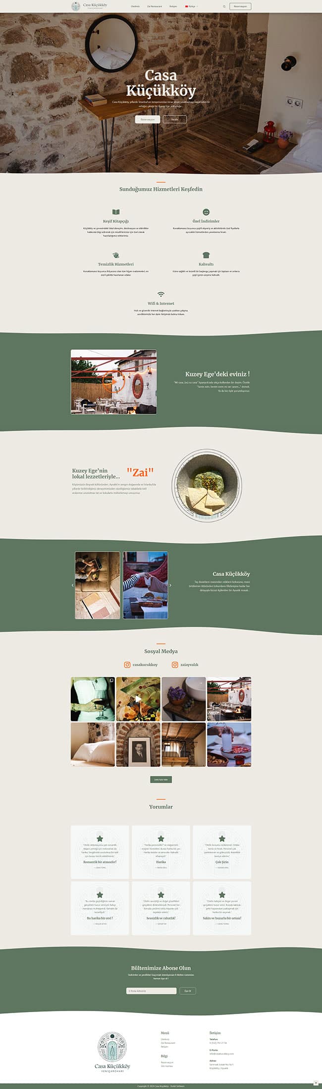 Casa Küçükköy web sitesi