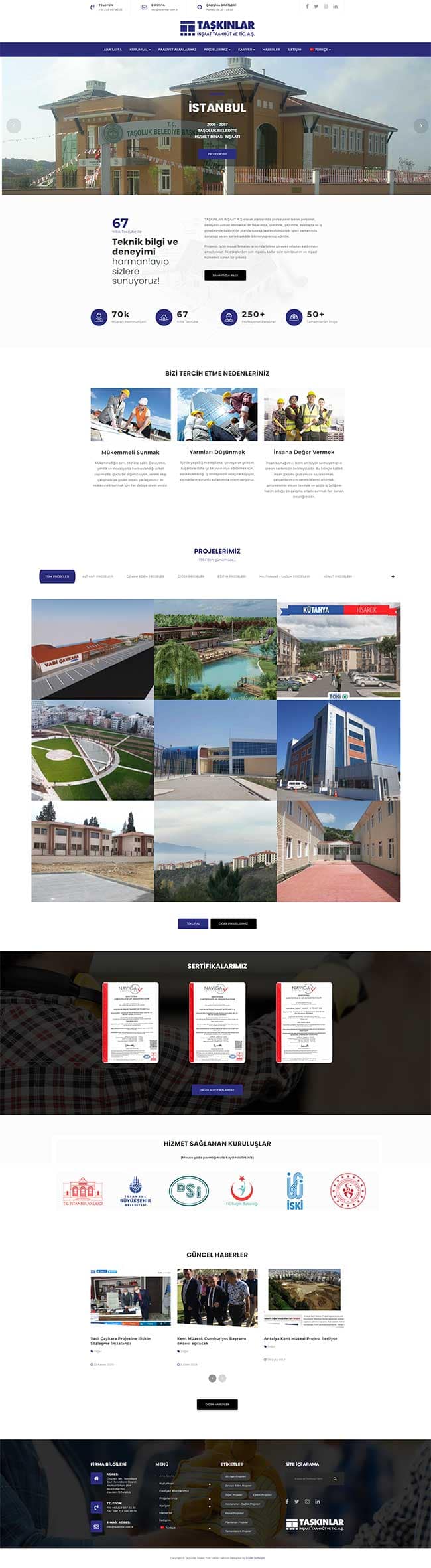 Taşkınlar web sitesi